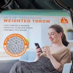 Therapeutic Weighted Throw Blanket